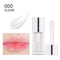 Lakerain Crystal Jelly Moisturizing Lip Oil Safety Lip Gloss Makeup Sexy Plump Hydrating Lip Glow Oil Tinted Lip Plumper Oasis Select 000 CLEAR
