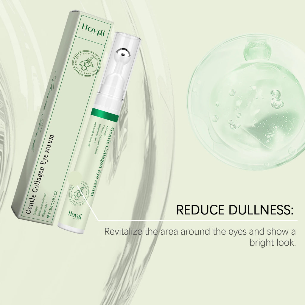Collagen Eye Serum Cream Anti Dark Circles Eye Bags Eyes Repair Brightening Tighten Under Lifting Roller Moisturizing Puffy Oasis Select