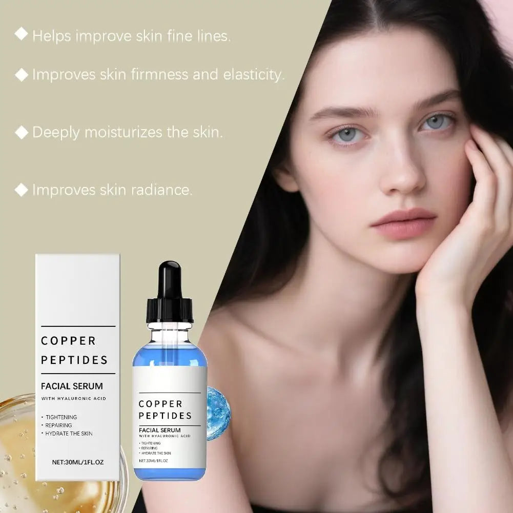 Copper Peptide Serum – Anti-Wrinkle & Skin Barrier Repair Face Serum Oasis Select