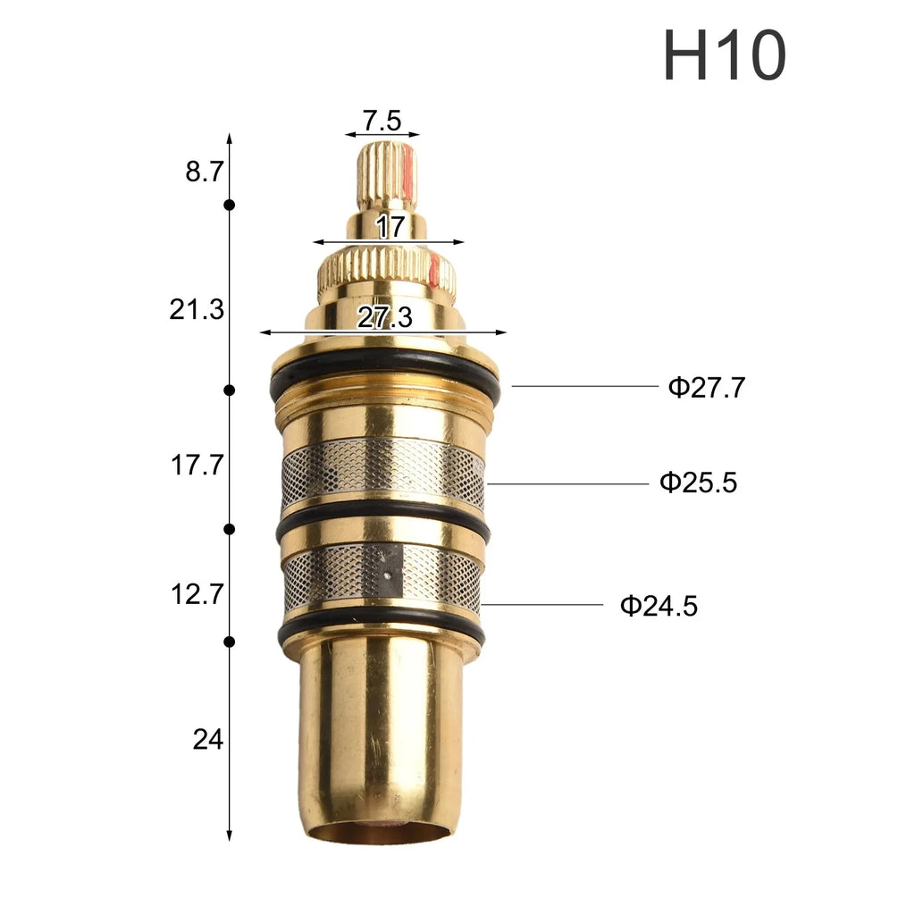 Brass Thermostatic Cartridge Temperature Control Valve Shower Bar Mixing Bathroom Accessories For Home Renovation High Quality Oasis Select H10 B China Mainland
