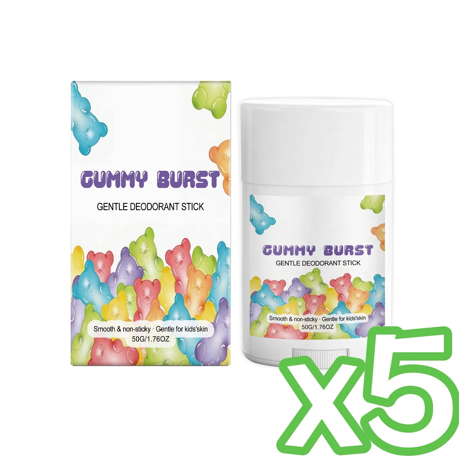 Natural Deodorant for Kids & Teens – 24-Hr Odor Control
