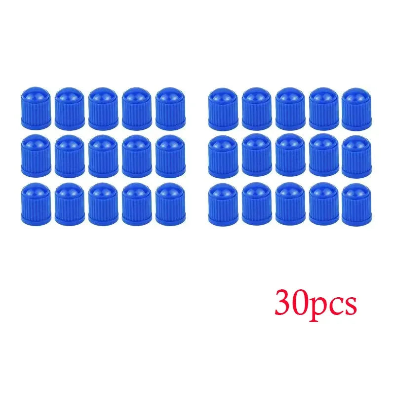 10-100PCS Automatic Plastic Zwarte Fiber Ventilation Pipe Met O-Ring Cover Dome Ventilation Valve Dust Valve Automatic Motor Oasis Select 30pcs-Blue