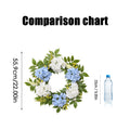 Artificial Hydrangea Wreath – Faux Floral Front Door Decor Decorative Wreath Oasis Select 1 One Size
