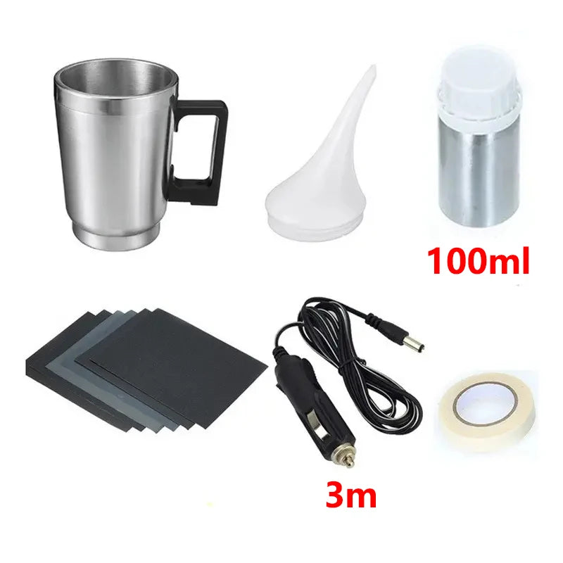 Car Headlight Restoration Kit Headlights Liquid Polymer Repair Polish Kit Headlamp Anti-Scratch Detailing Cleaning Maintenance Oasis Select 100ml car set