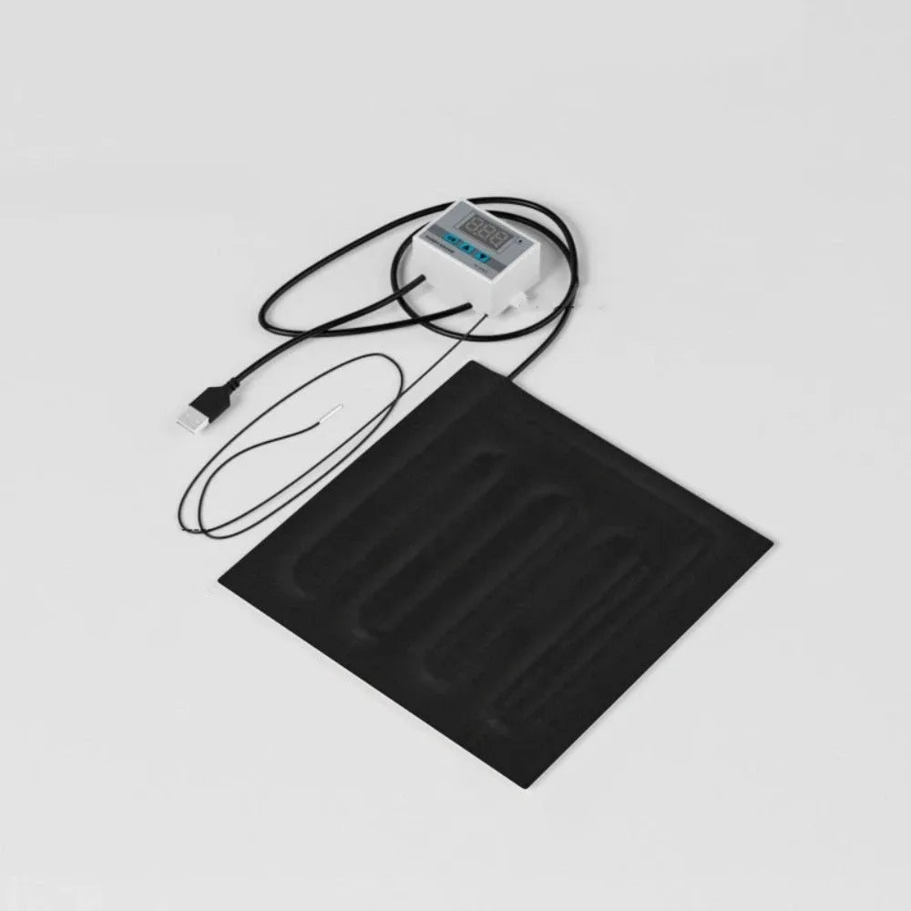 USB Reptile Heating Pad | Waterproof, Thermostat & Timer