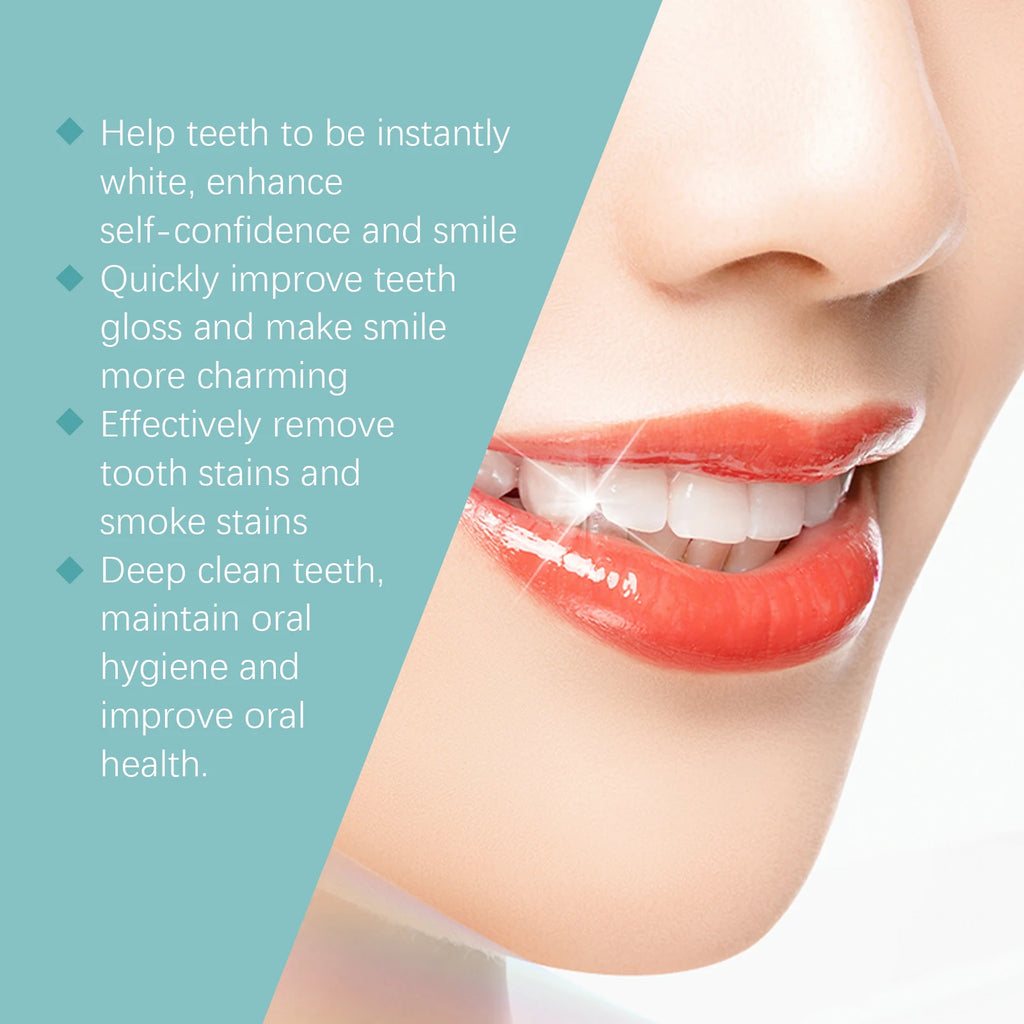 Whitening Tooth Paint Clean Teeth Reduce Pigmentation Improve Dullness Brightening Dental Remove Tooth Stains Oral Care Oasis Select