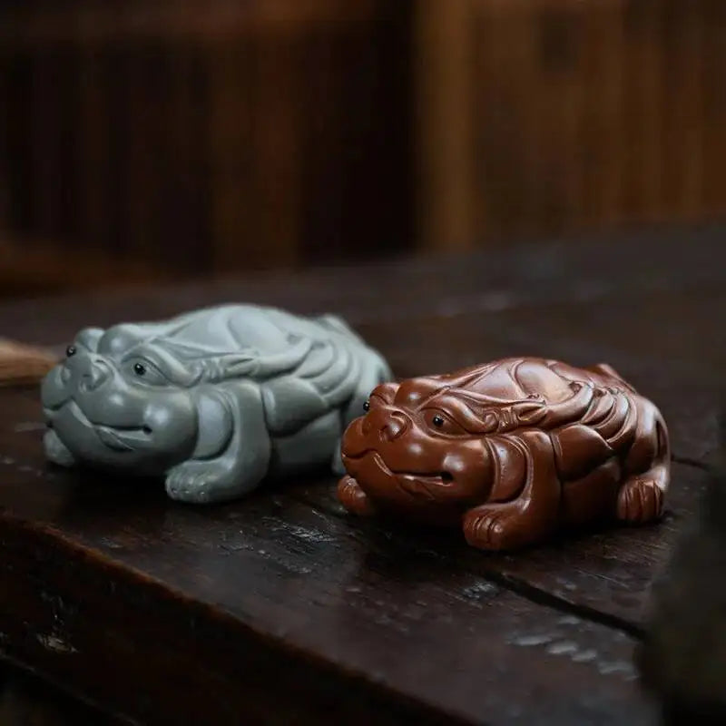 Tea Pet Ornament Sculpture Handmade Wealth-attracting Tea Insect Tea Tray Accessories Чайные украшения Oasis Select
