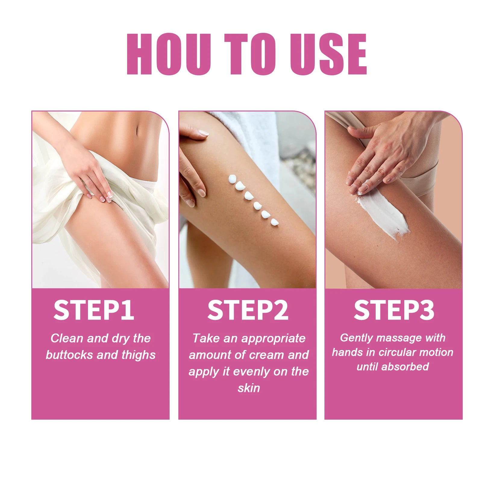Butt Thigh Acne Cream Remove Pimples Moisturizing Clarifying Brightening Smoothing Skin Care Thigh Acne Removal Cream Oasis Select