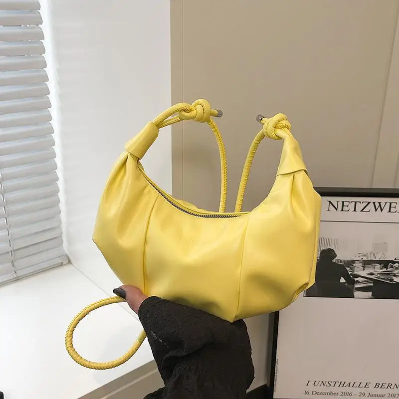 Women's PU Leather Crossbody Bag – Chain Shoulder Evening Purse