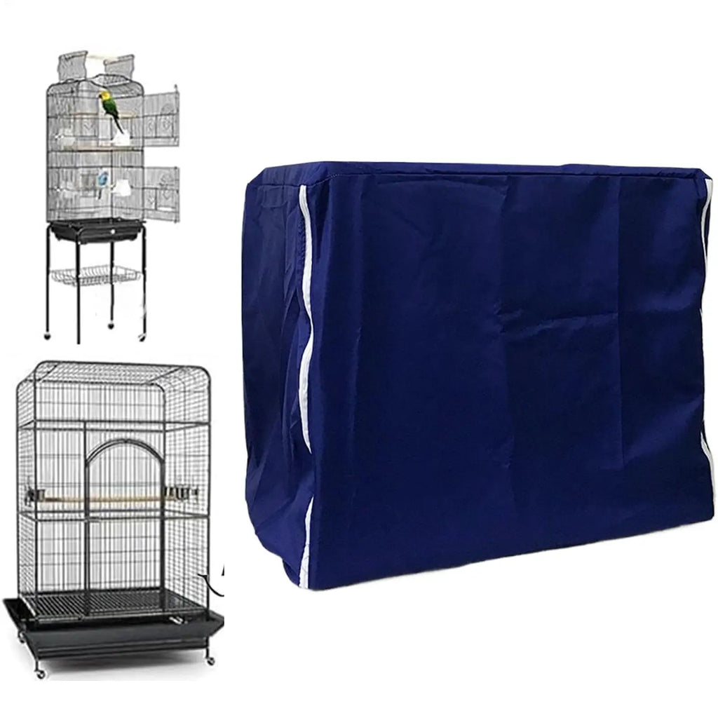 Bird Cage Covers for Night Windproof Light-Proof Large Crate Cover Parakeet Parrot Animal Crate Guard Light-Blocking &Ventilated Oasis Select
