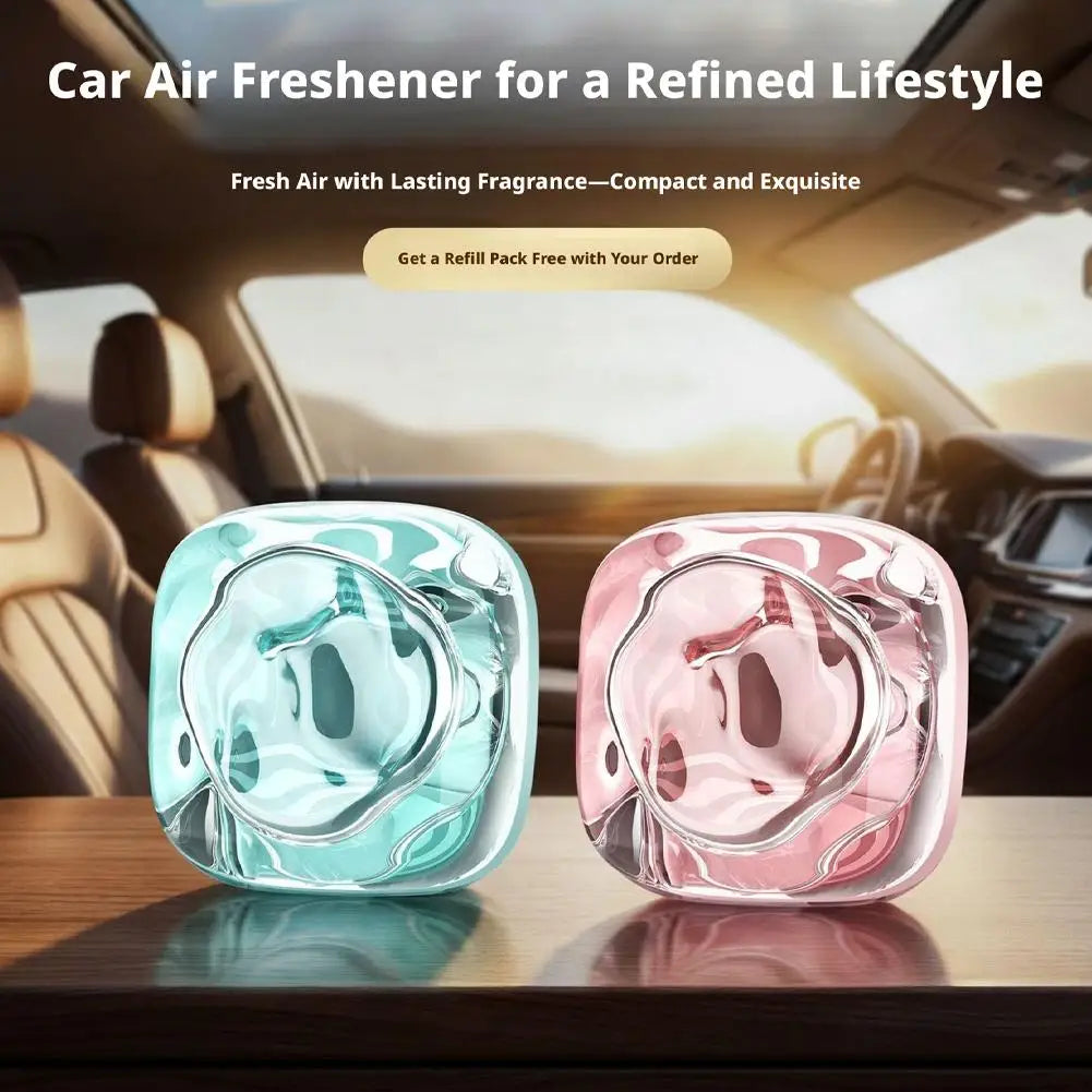 Car Air Freshener Vent Clip Aromatherapy Cube Diffuser