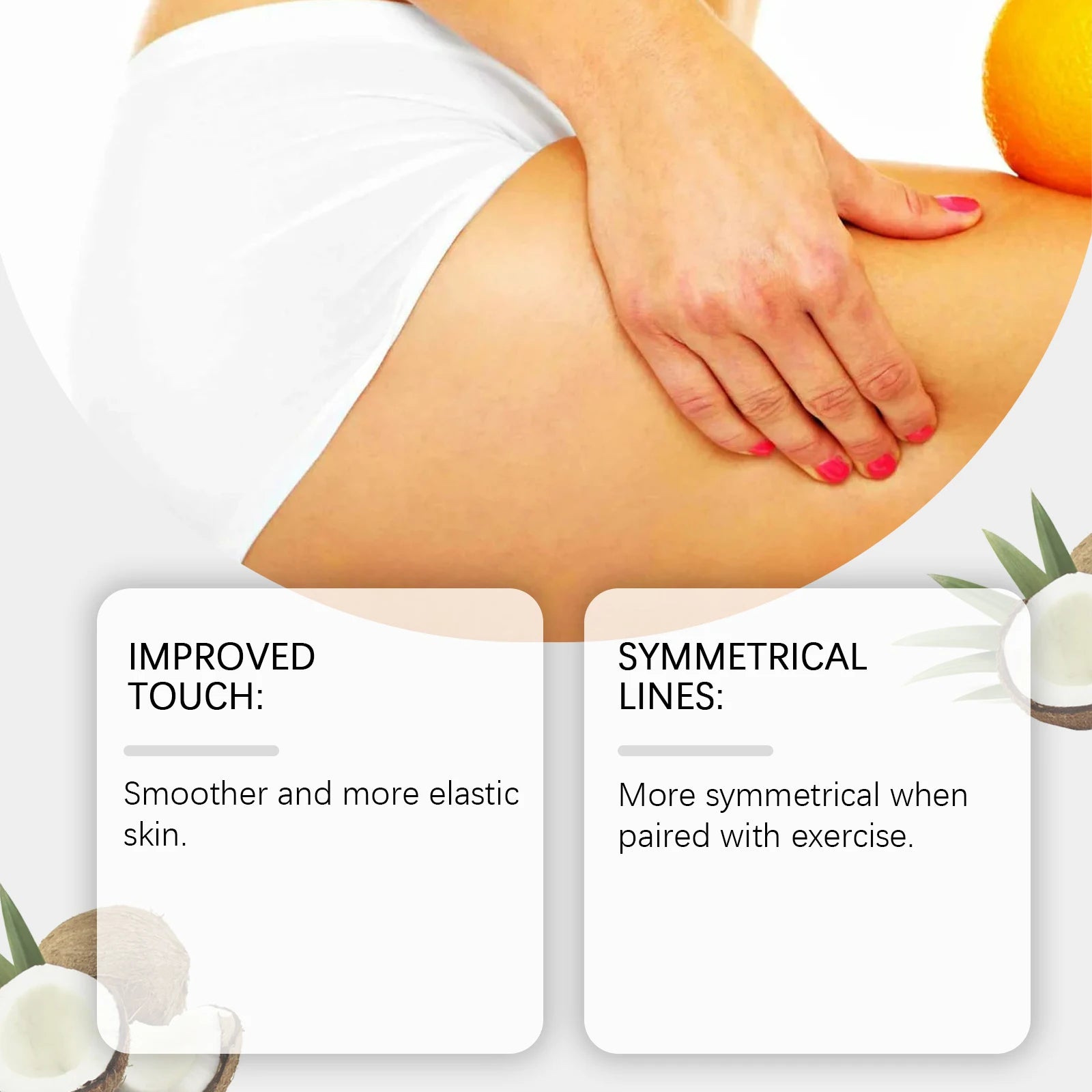 Inner Thigh Firming Cream Tightening Improve Sagging Skin Lifting Firming Buttocks Body Contouring Reduces Cellulite Appearance Oasis Select