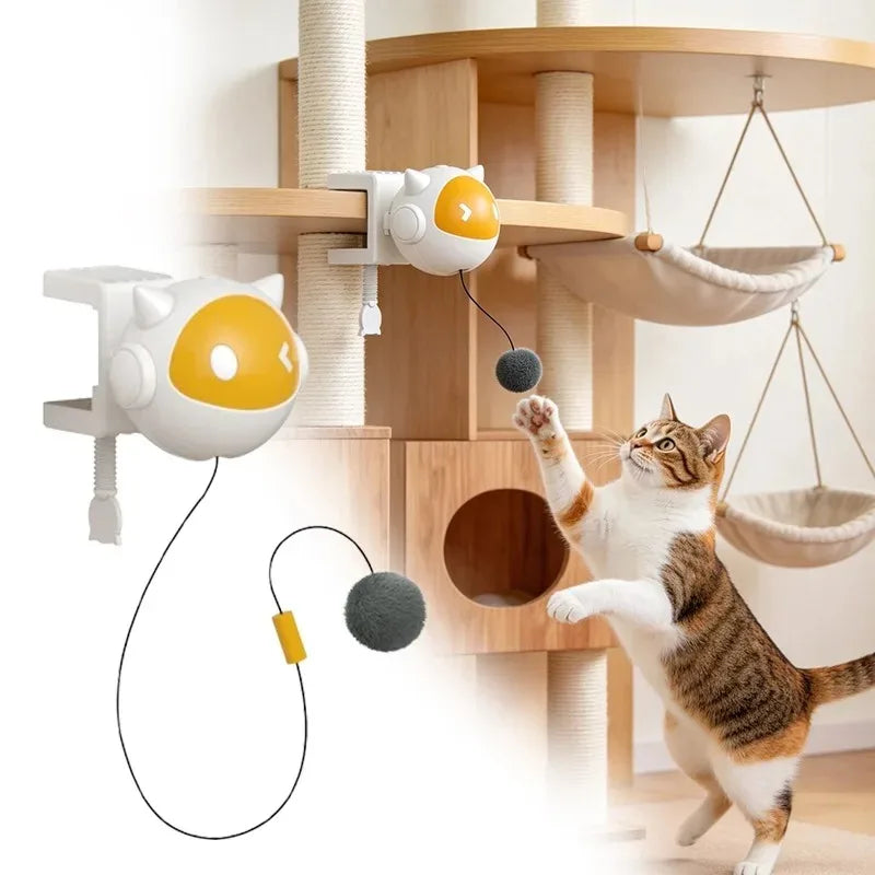 Can Be Raised and Lowered Hair Balls Electric Cat Balls New Interactive Cat Toys Pet Toys Self-hilarious Electric Cat Balls Toys Oasis Select