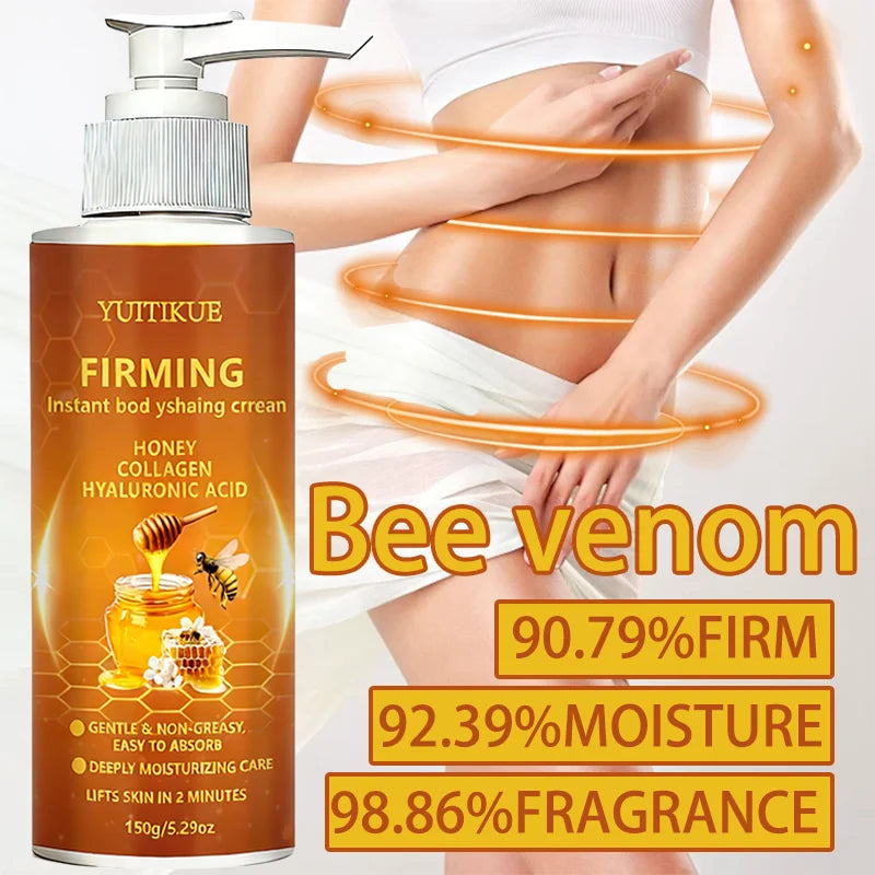 YUITIKUE Firming Body Cream with Bee Venom - 2-Minute Lift, Non-Greasy, Moisturizes & Firms Body Skin Oasis Select