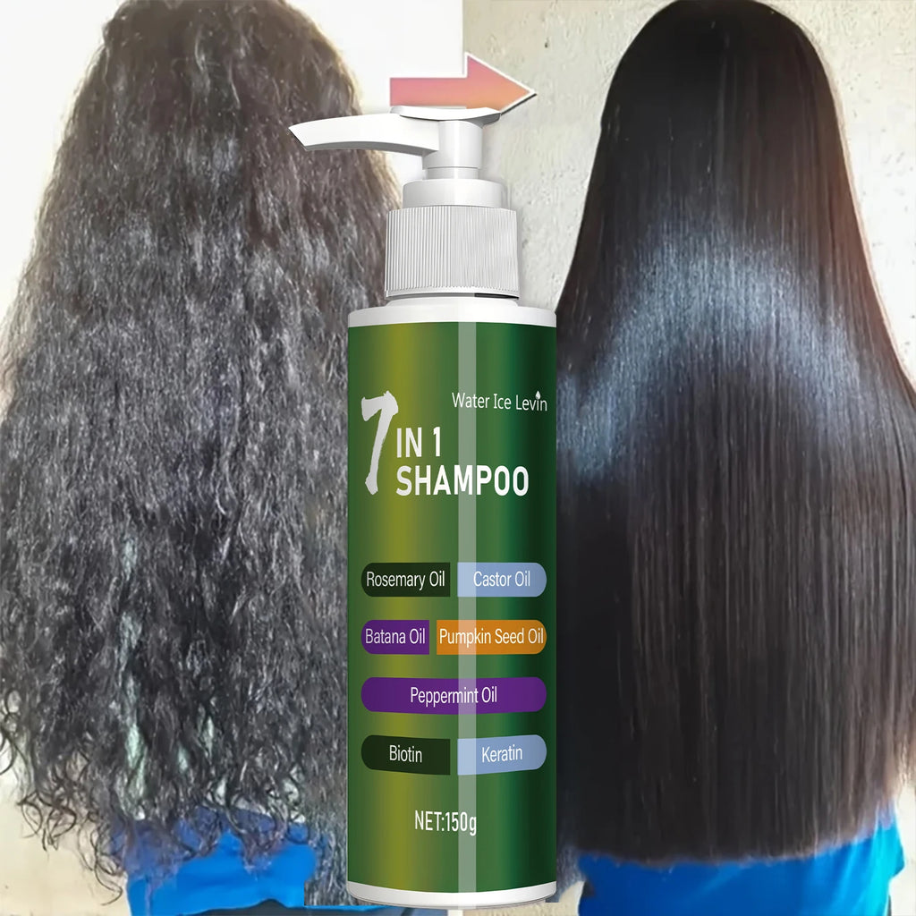 7-in-1 Shampoo, Rich in Foam and Easy to Rinse, Removes Dandruff, Reduces Hair Breakage, Long-Lasting Oil Control, Super Volumizing, Strengthens Hair, Repairs Split Ends, Makes Hair More Dense and Soft Oasis Select