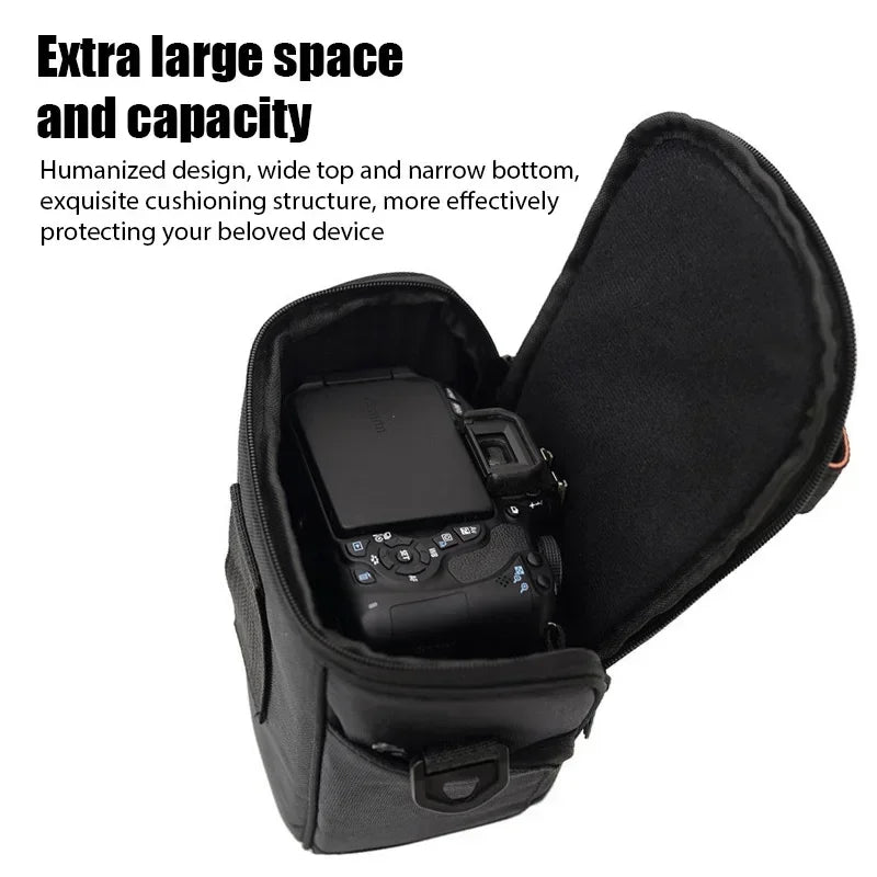 Digital Camera Bag Nylon Shoulder Bag Photographic Equipment Bag Waterproof Camera Bag Micro Single for Nikon Canon Nikon Oasis Select