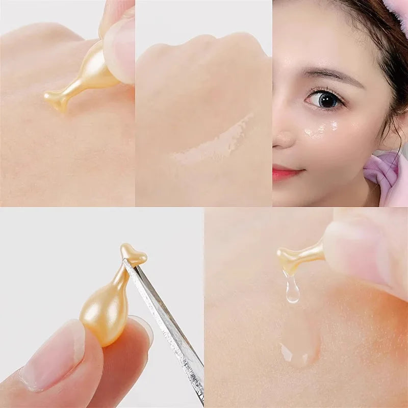 Firming Facial Essence Capsules – 90ct Moisturizing Serum Oil