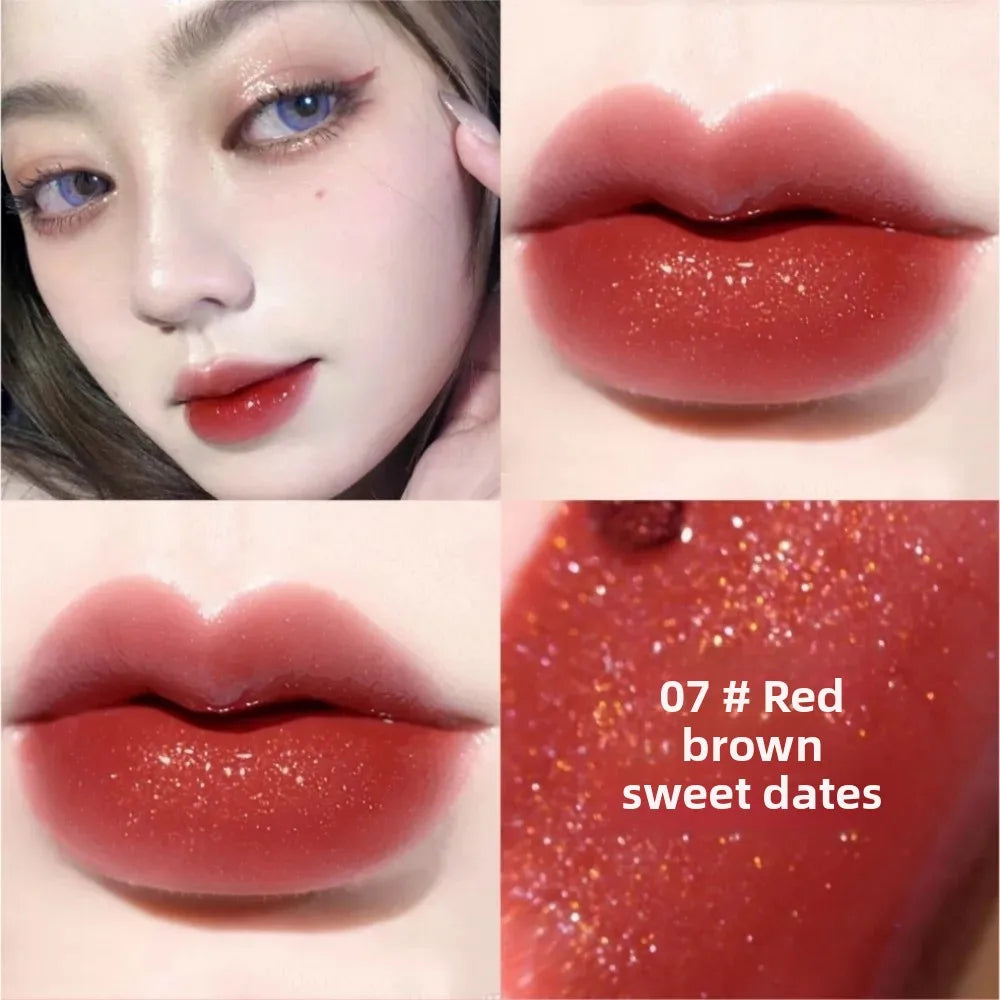 TEAYASON 10-Color Velvet Matte Lip Gloss Set – Waterproof Lip Gloss Set Oasis Select