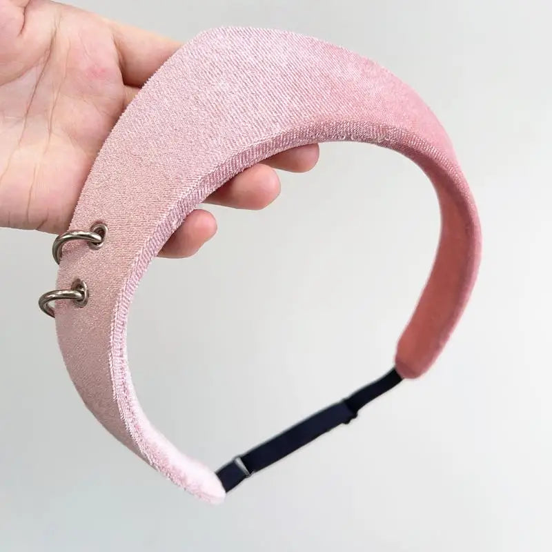 Crown Velvet Headband – Retro Hair Accessory for Women & Girls Velvet Hair Headband Oasis Select A10