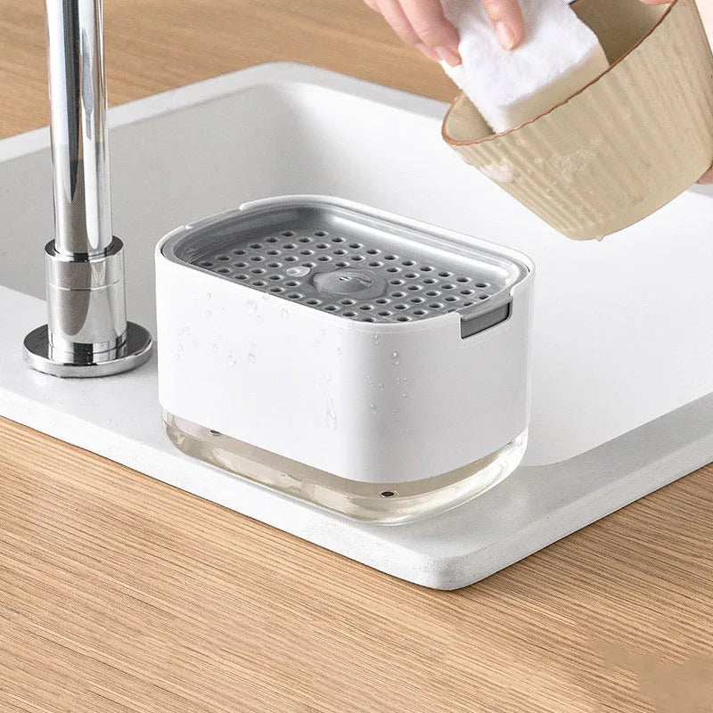 Dishwashing Liquid Dispensers Kitchen Soap Dispensers Dish Soap Dispenser Kitchen Detergent Large Capacity Sink Automatic Home Oasis Select