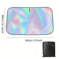 Foldable Car Windshield Sun Shade | UV Reflective Heat Block