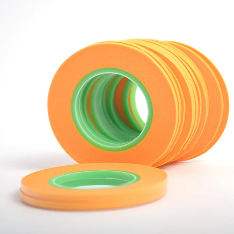 18Meters Wide 1mm/2mm/3mm Model Spraying Coating Color Ultra Tape Fine DIY Special Masking Model Covering Tape Oasis Select