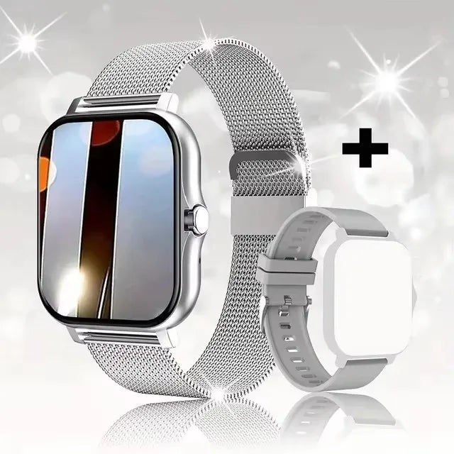 1.83" Waterproof Smart Watch – Bluetooth Calls & Fitness Tracker