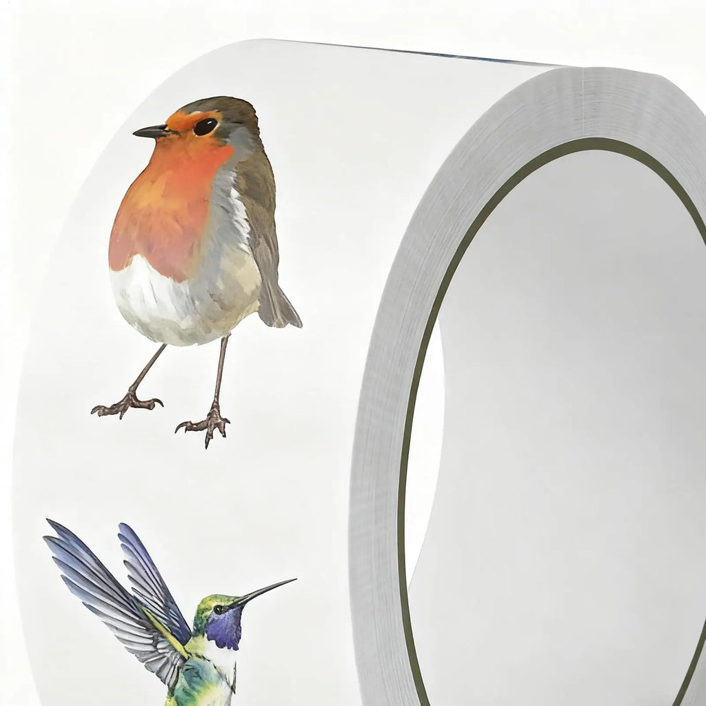 Stickers 500Pcs Cute Colored Birds Cartoon Graffiti Stickers DIY Phone Guitar Laptop Notebook Suitcase Waterproof Stickers Oasis Select