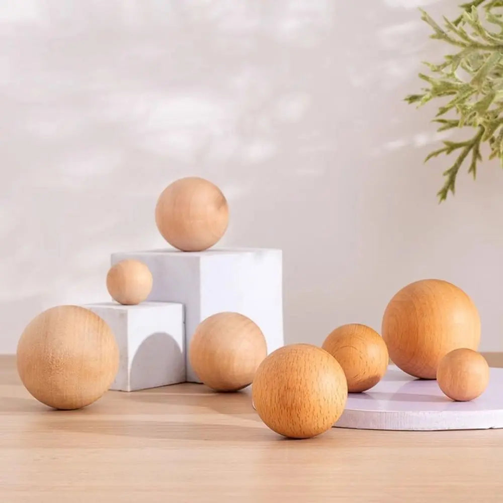 Nordic Beech Wood Cabinet Knob & Wall Hook | Wardrobe Pull