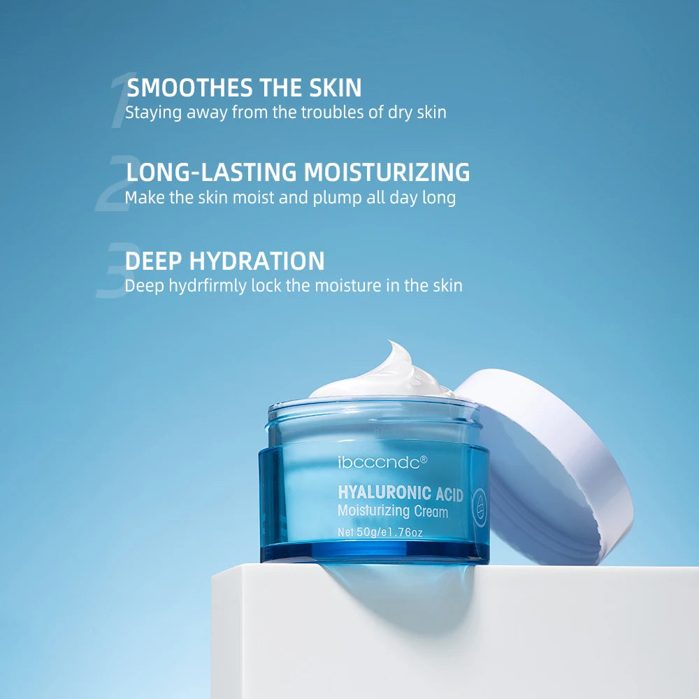 Hyaluronic Acid Gel Cream – Hydrating Face Moisturizer Face Gel Cream Oasis Select