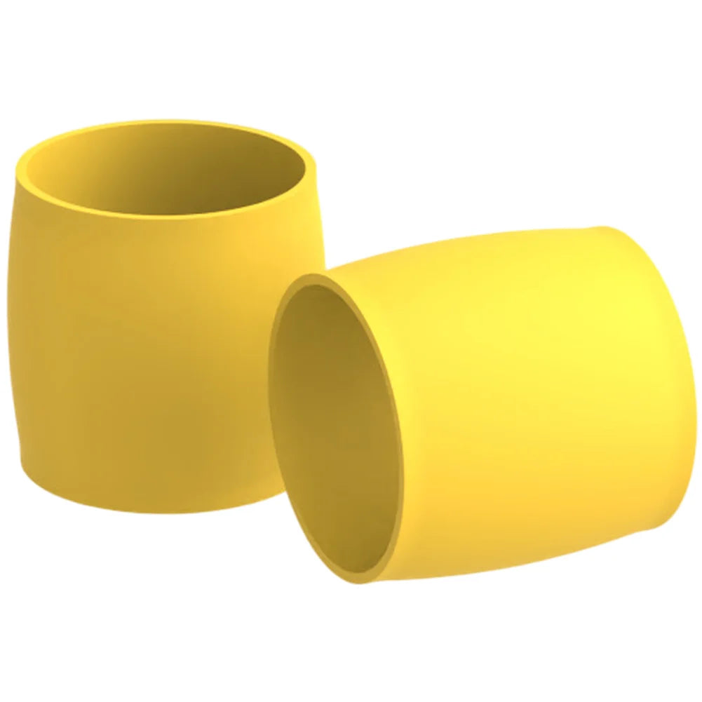 Silicone Fixed Rings Elastic Bands for Road Bike Handlebar Tape Quick Installation for Diameter 25 to 32mm Handlebars Oasis Select Yellow