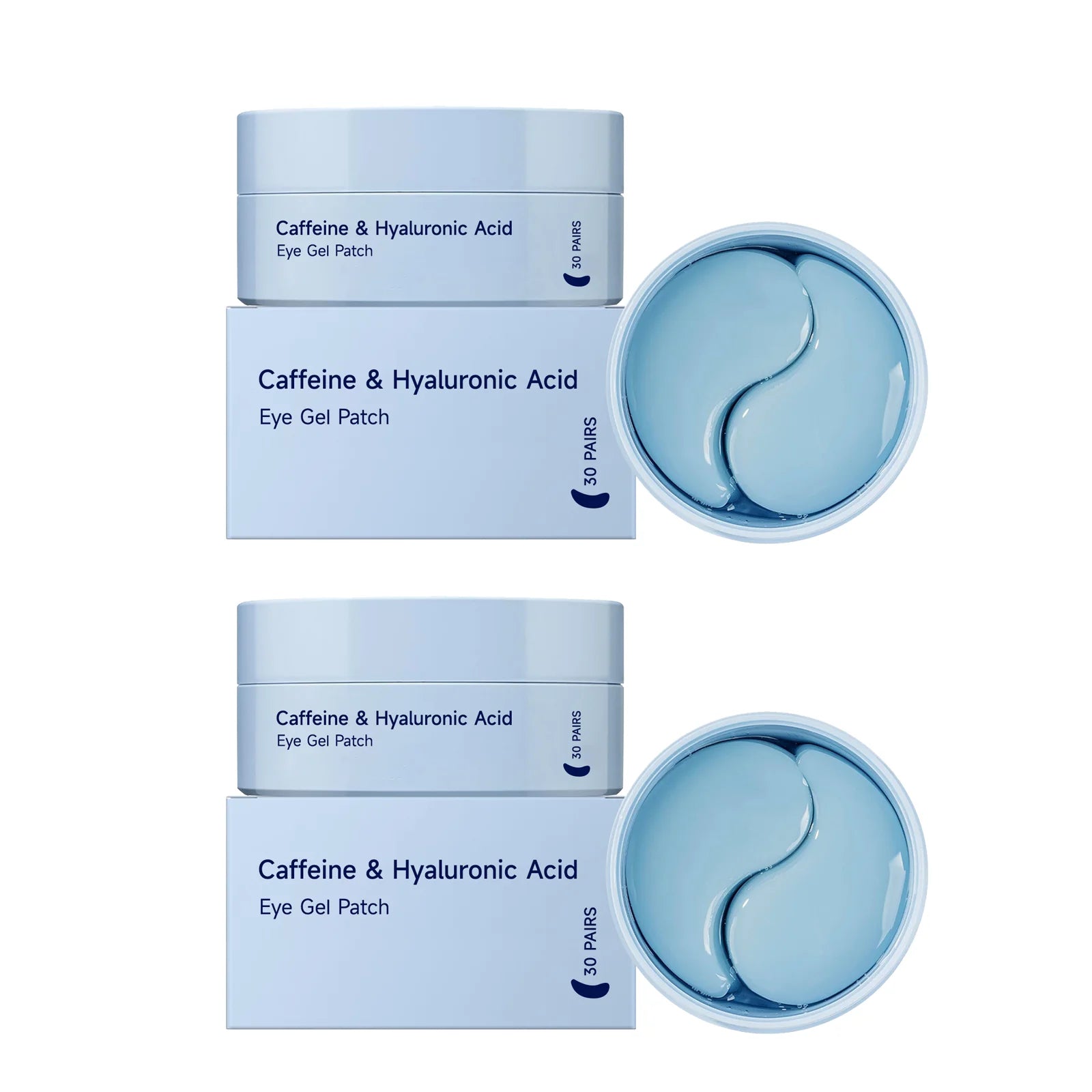 60pcs Caffeine Eye Mask Anti Dark Circles Removal Eyes Bags Moisturizing Firming Eye Patches Eyes Skin Care Products Oasis Select 120piece