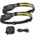 KDULIT LED Headlamp USB Rechargeable 350LM 5-Mode Waterproof