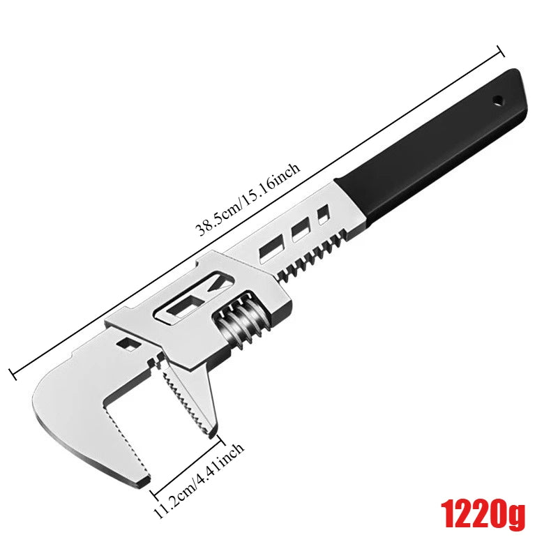 1 Piece of Multifunctional F-type Adjustable Wrench Tube Width Clamp Adjustable Wrench Maintenance Tool Adjustable Wrench Oasis Select 15inch