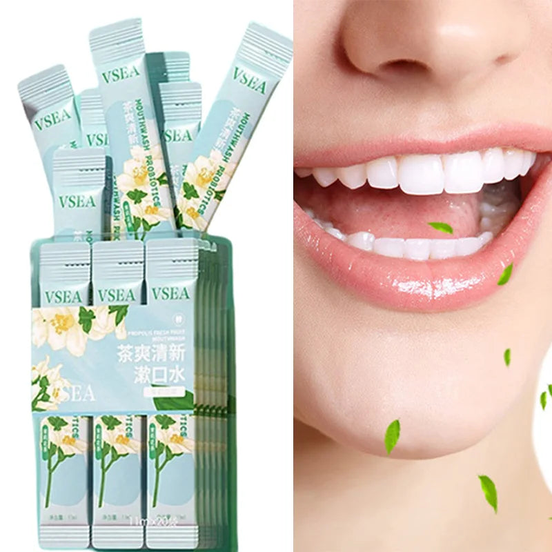 DR.DAVEY Jasmine Tea Mouthwash 20 Sachets – Fresh Breath