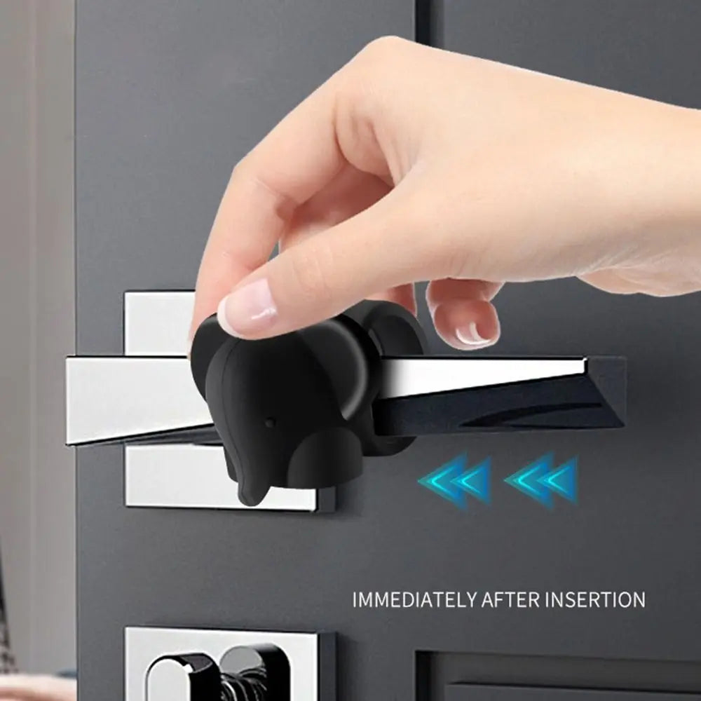 New Silicone Door Stopper Wall Protectors Anti-damage Door Handle Anti Collision Furniture Fittings Protection Mat Door Oasis Select