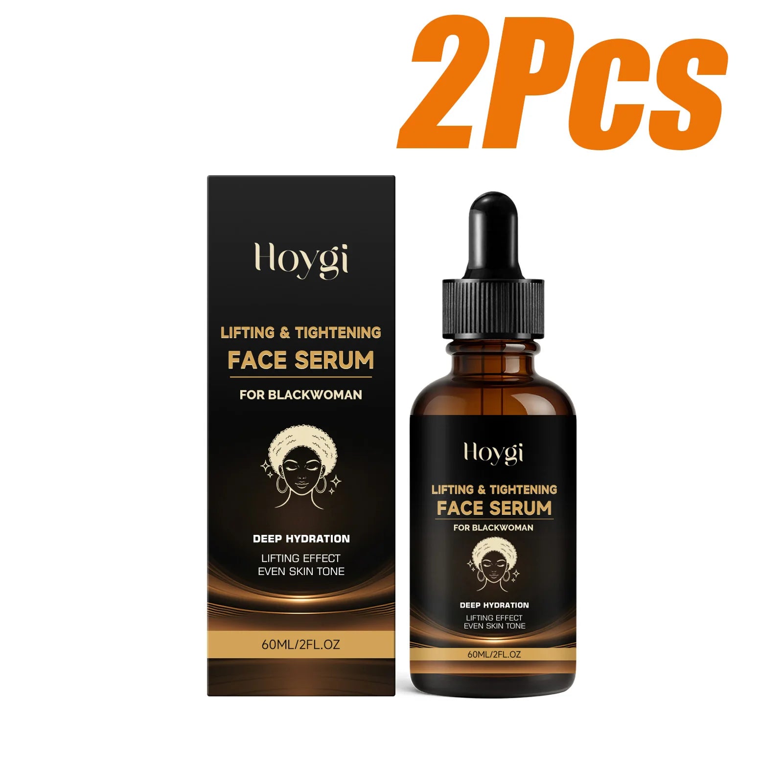 Lifting Tightening Face Serum Brightening Niacinamide & Hyaluronic Acid Collagen Hydrating Serum Daily Firming Skincare Moistur Oasis Select 2 x 60ml Boxed
