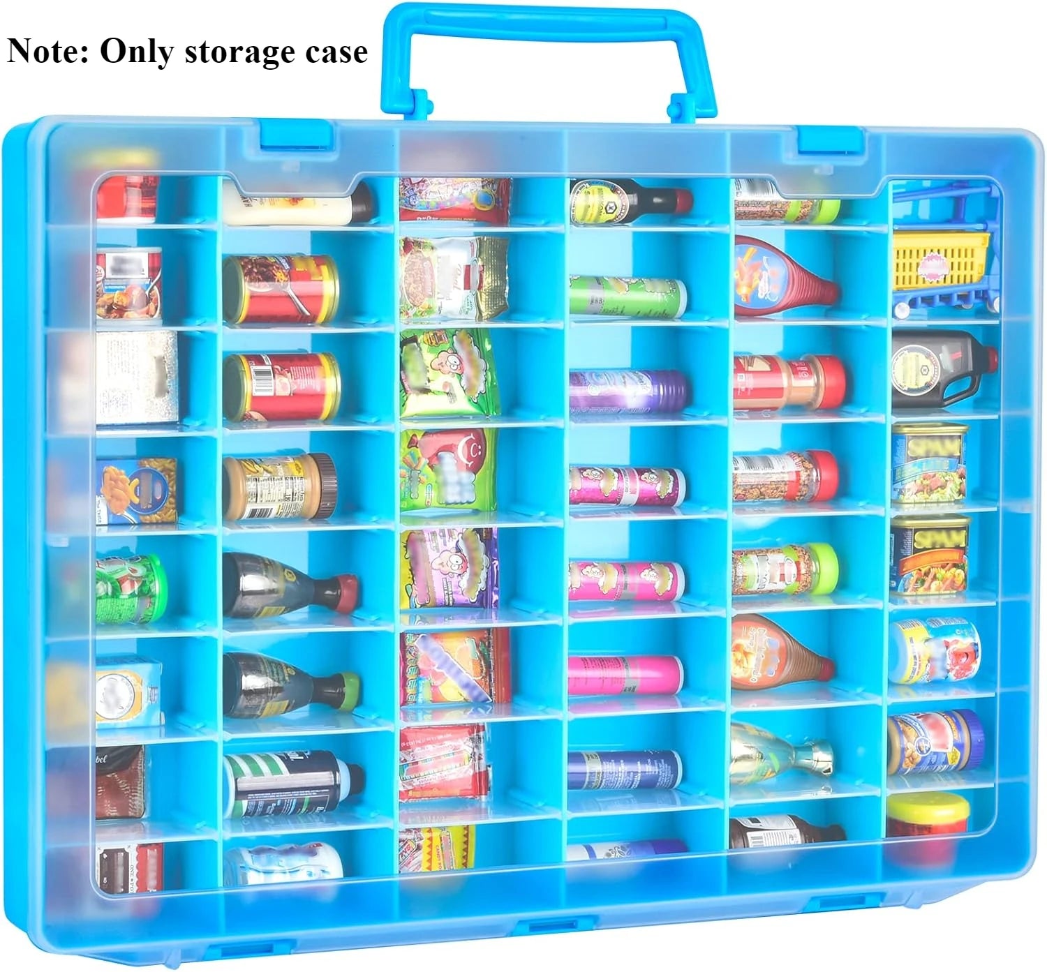Mini Brands Storage Case – 48 Compartments for Series 1 2 3 4