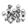 10/30/50pcs Safety Brooch Lock Metal Pins Back Keeper Caps Clasps For DIY Jewelry Making Accessories Findings Supplies Crafts Oasis Select Rhodium 50 Pieces