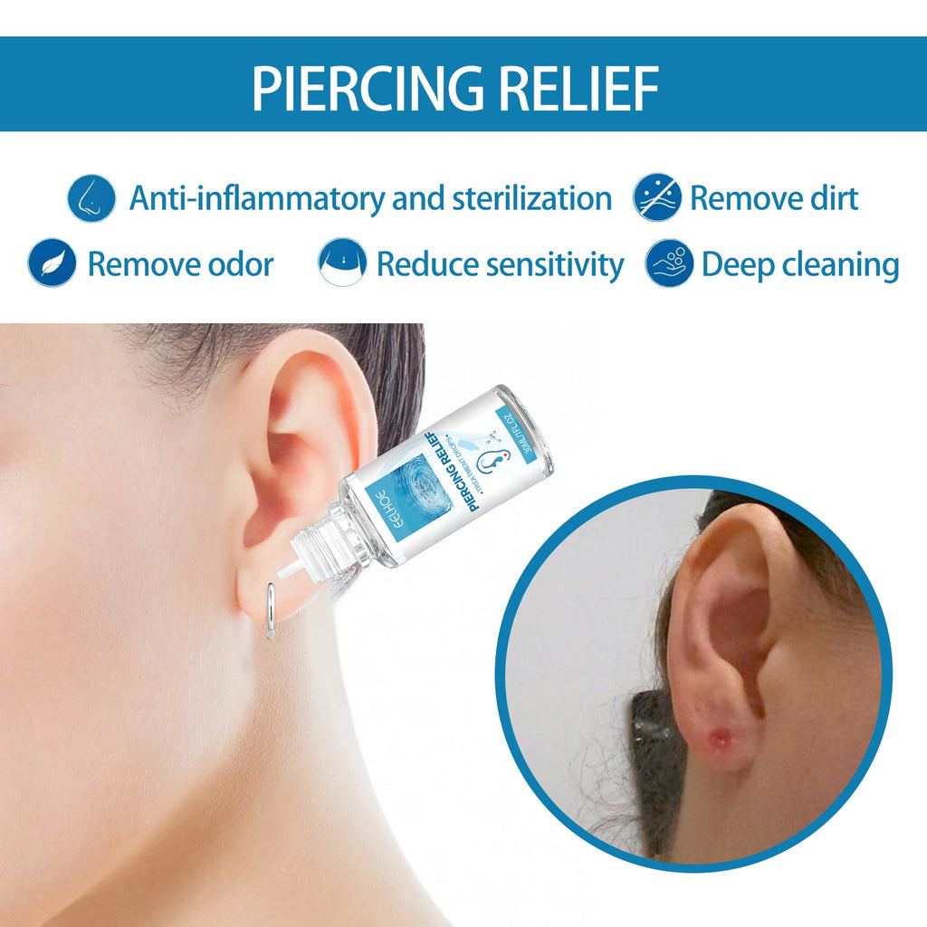 Eelhoe 30ml Ear Piercing Aftercare Solution – Allergy Safe