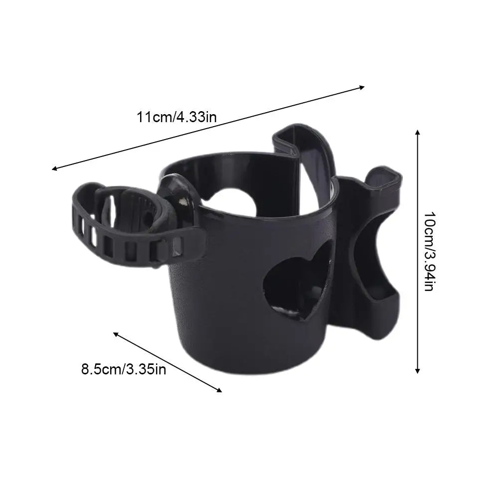 2-in-1 Stroller Cup & Phone Holder | Universal Adjustable Mount