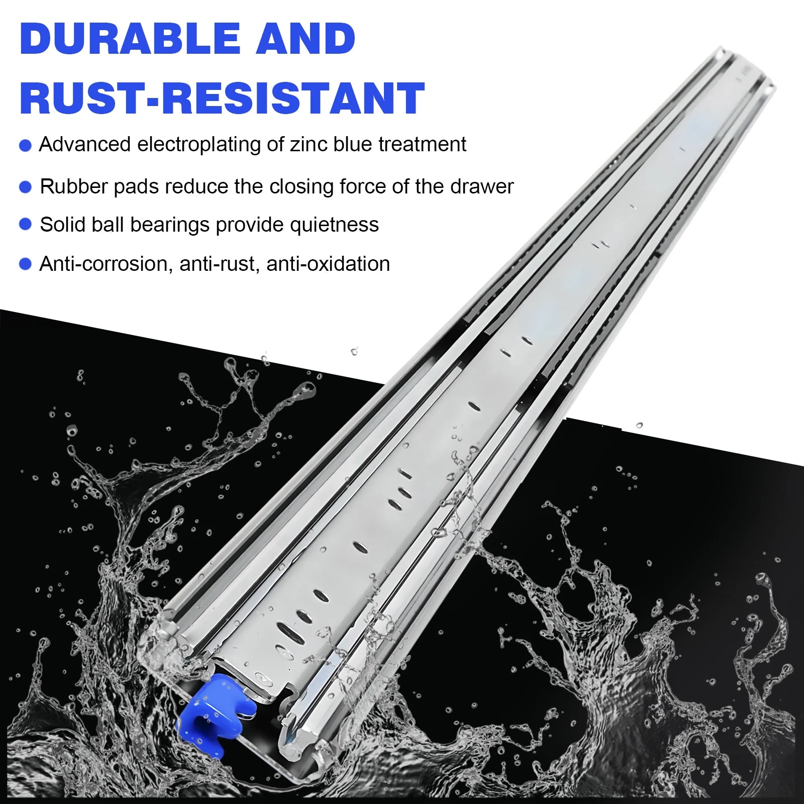 Heavy Duty Side Mount Drawer Slides – Full Extension Ball Bearing Industrial Drawer Slides Oasis Select United States