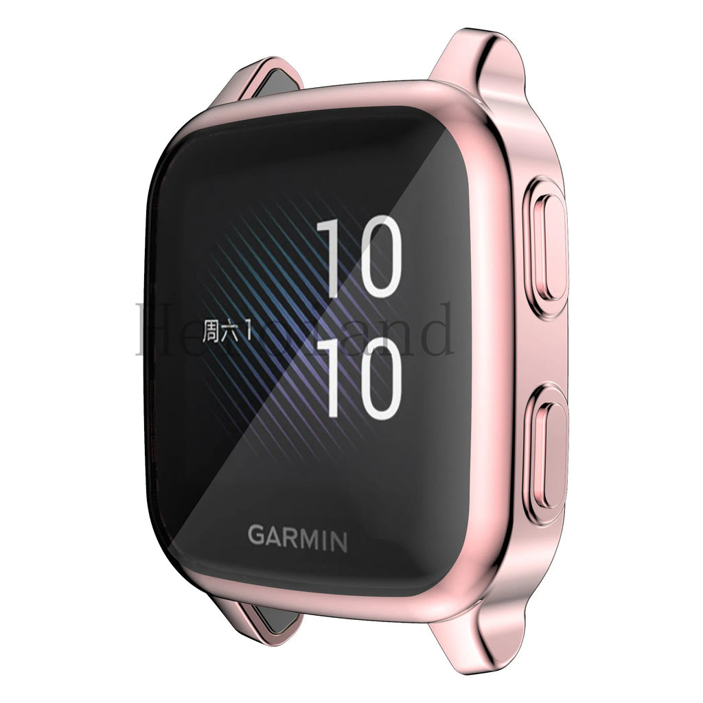 TPU Case for Garmin Venu SQ, SQ2 & SQ Music – Screen Protector Smartwatch Protective Case Oasis Select