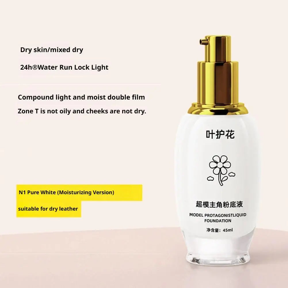 Pure White Foundation 45ml – Goth Cosplay Halloween Face Body Paint White Face Foundation Oasis Select