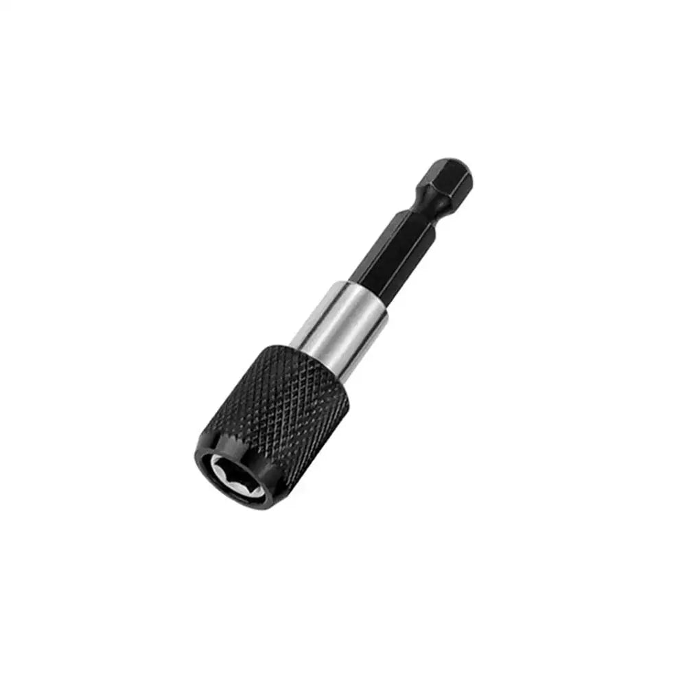 3-Pc 1/4" Hex Quick-Release Magnetic Bit Extension Rod Set
