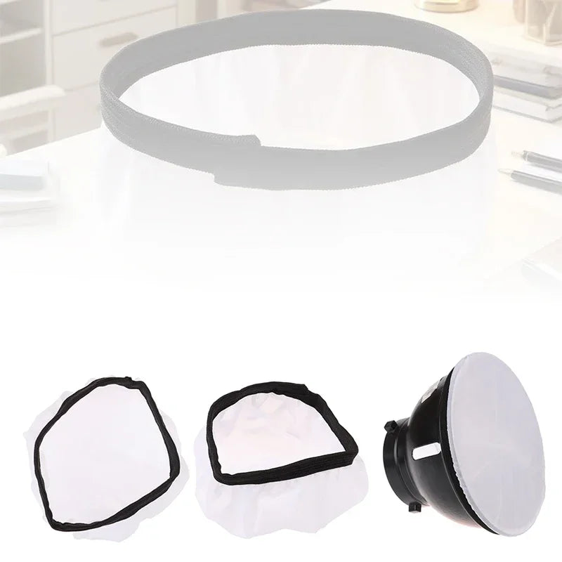 Photography Light Soft White Diffuser Cloth For 180mm Standard Studio Strobe Reflector Oasis Select