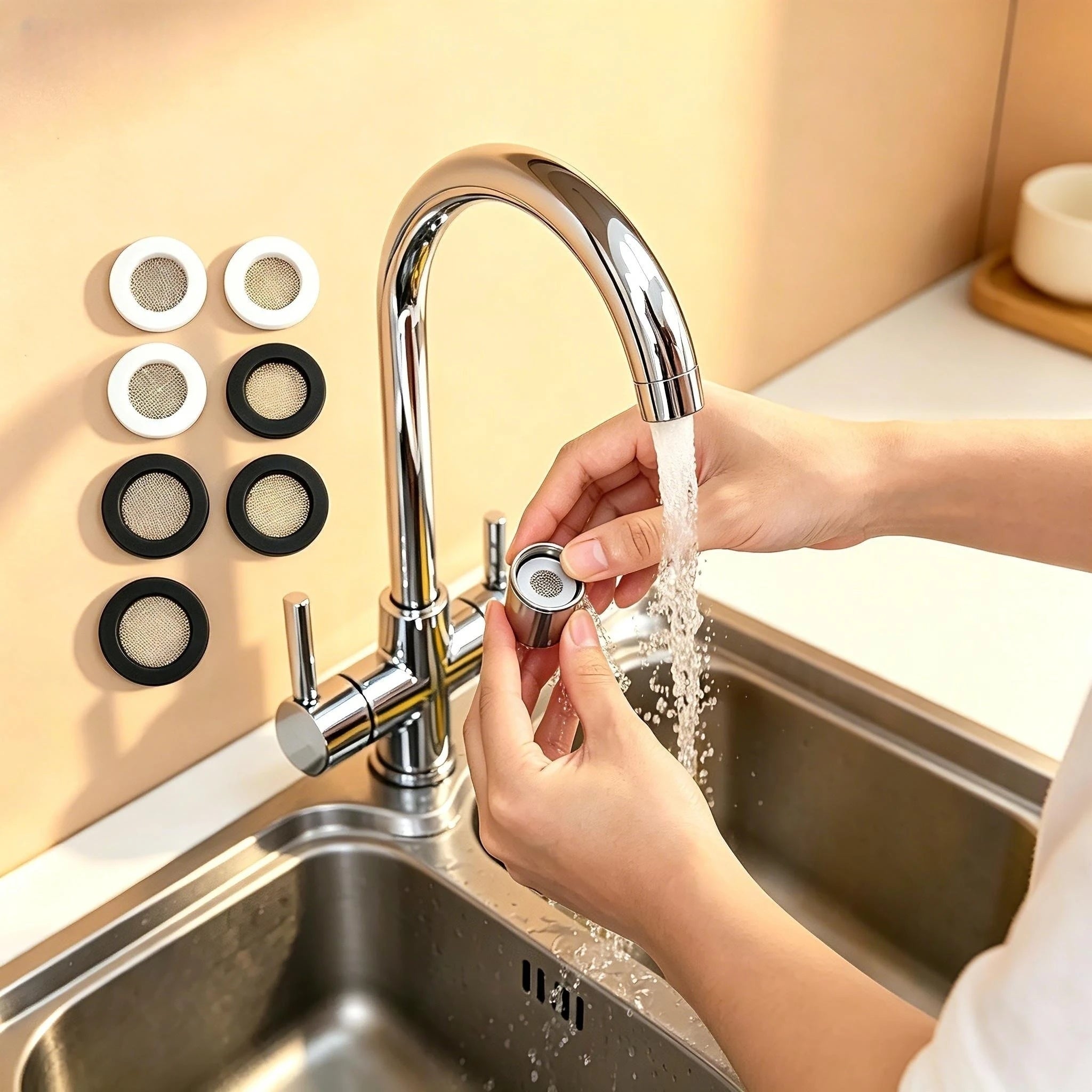 10/40PCS Filter Washer Gasket NBR Rubber Seal Pad 19/22/26/30mm Anti-Corrosion for Shower Garden Hose Washing Machine Faucet Oasis Select