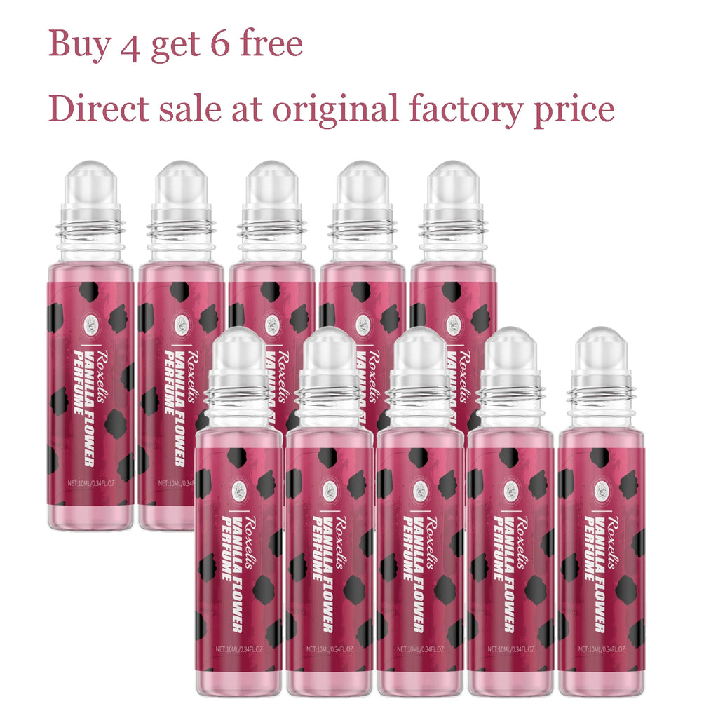 10ML Unisex Vanilla Floral Perfume Eau De Toilette Long Lasting Fresh Natural Fragrance Chram Enhancement Daily Sweet Perfume Oasis Select 10 pcs United States