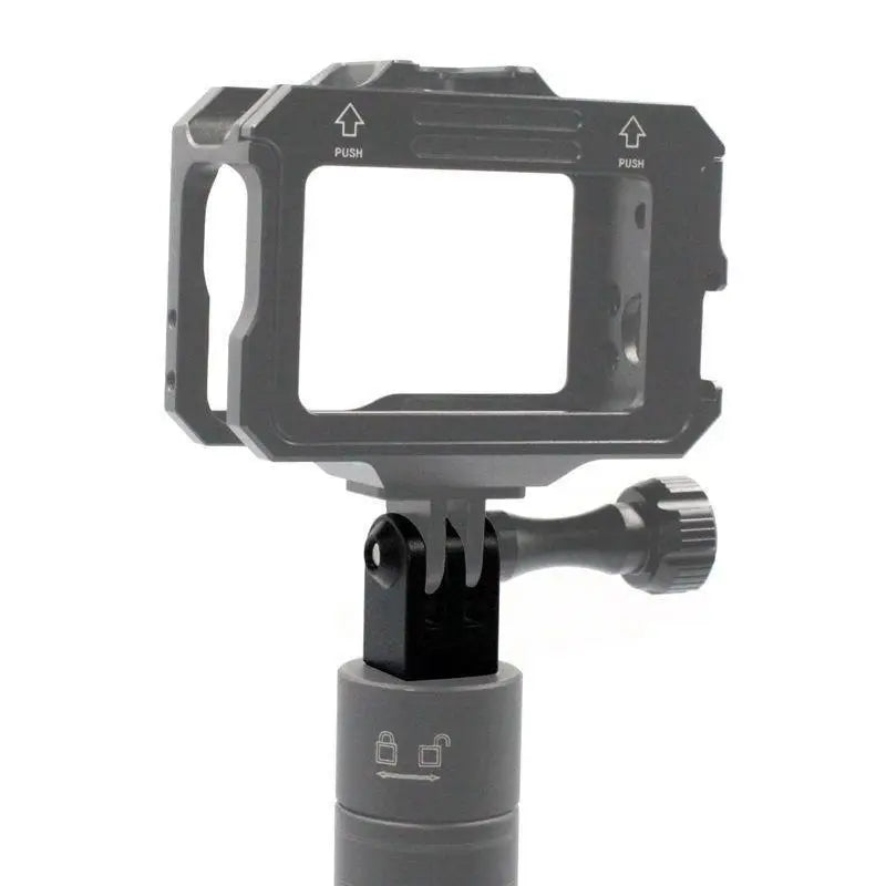 Mini 1/4" M6 Tripod Screw Adapter Aluminum Monopod Mount Base For 13 12 11 10 9 Action Camera Accessories Oasis Select