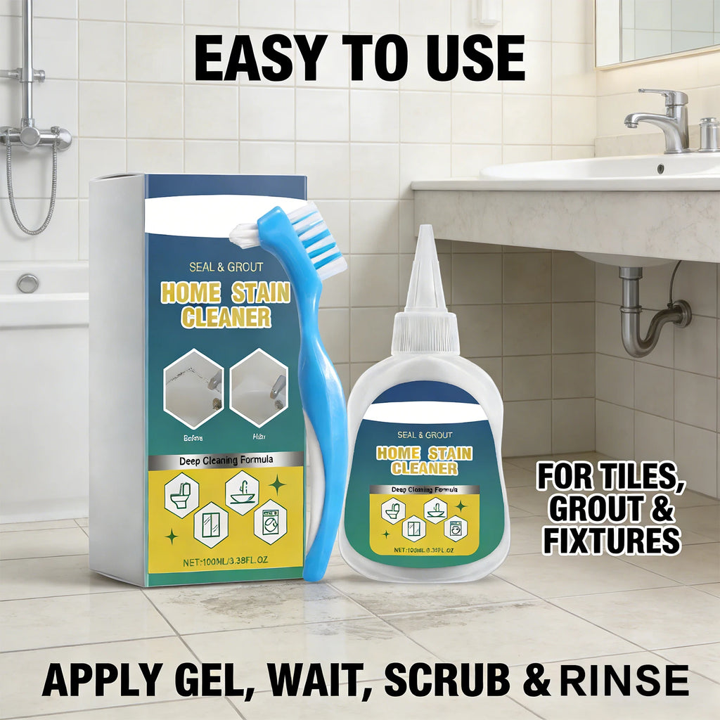 Home Stain Cleaner Remove Stain Multipurpose Household Decontamination Cleaning Gel for Sealing Ring Gap Mold Stains Cleansing Oasis Select